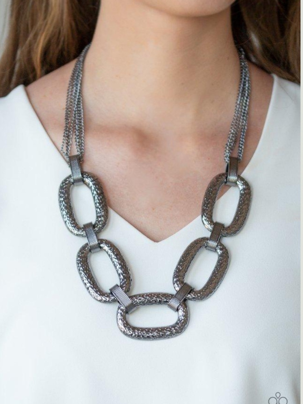 Take Charge Black Necklace